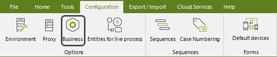 BusinessConfiguration