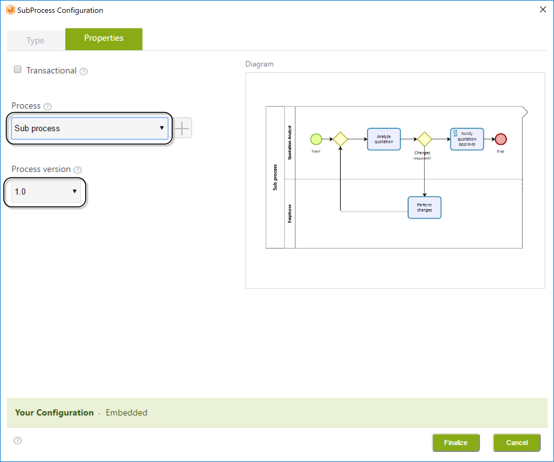 configureEmbededSubprocess11