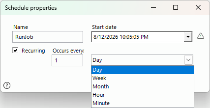 ScheduleProperties