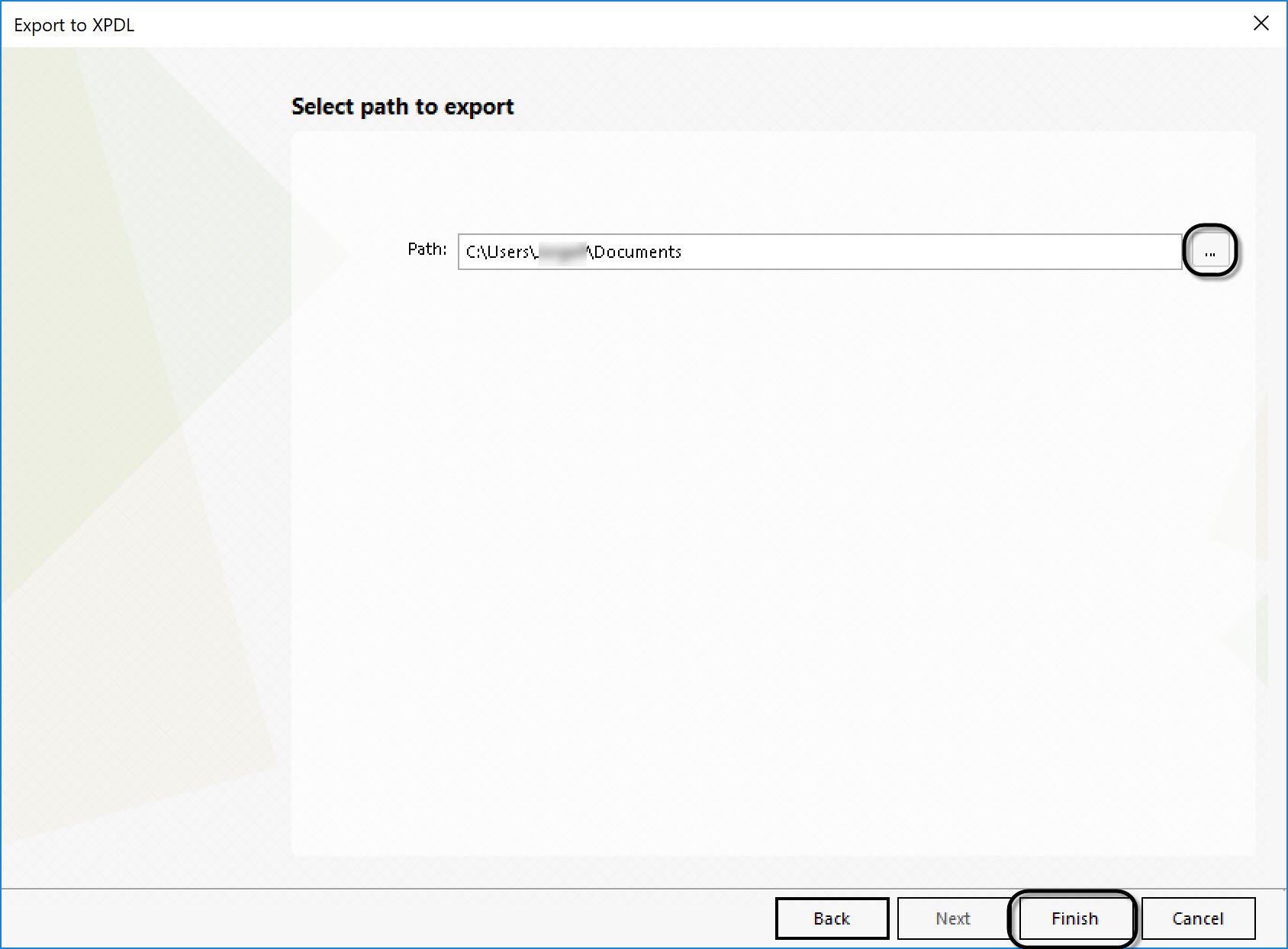 ExporttoXPDL5