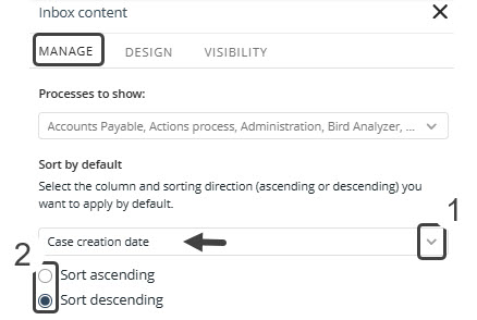 Inbox Column Sort 02