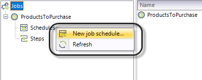 NewJobSchedule